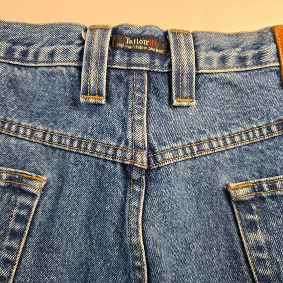 Jeep Jeans Men's 46 x 30 Blue Teflon HT Medium Wash Straight Leg Regular Fit - Picture 14 of 16